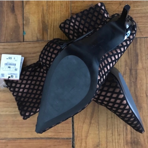 ♥️♥️Brand New Only 6.5 left Zara mesh booties!! - Picture 6 of 6